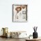 Califortree 8x10 Shadow Box Frame with Linen Back - Sturdy Rustic Memory Display Case of Flower, Pictures, Medals and More, Distressed White